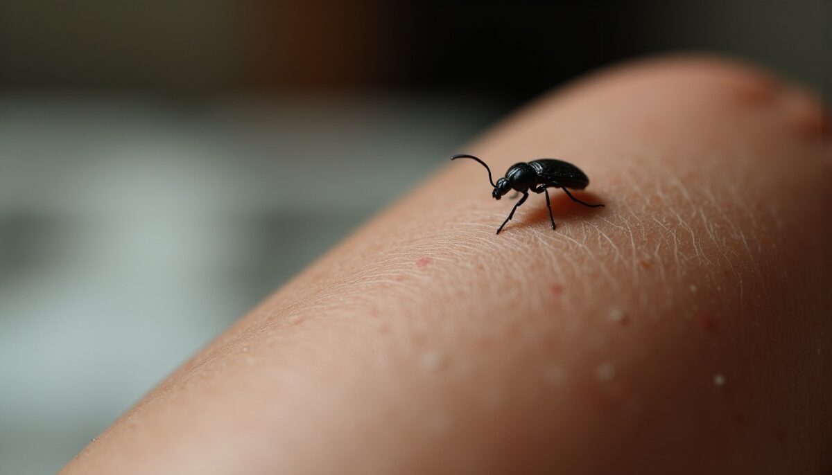 Insecte noir et blanc dans la maison : guide pratique pour le reconnaître et s'en débarrasser efficacement