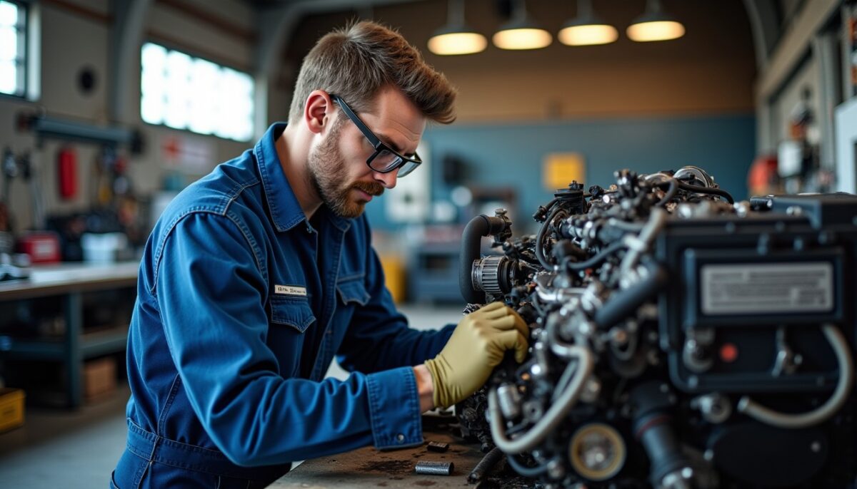 Moteur diesel qui cale à l’accélération : causes et solutions pour y remédier